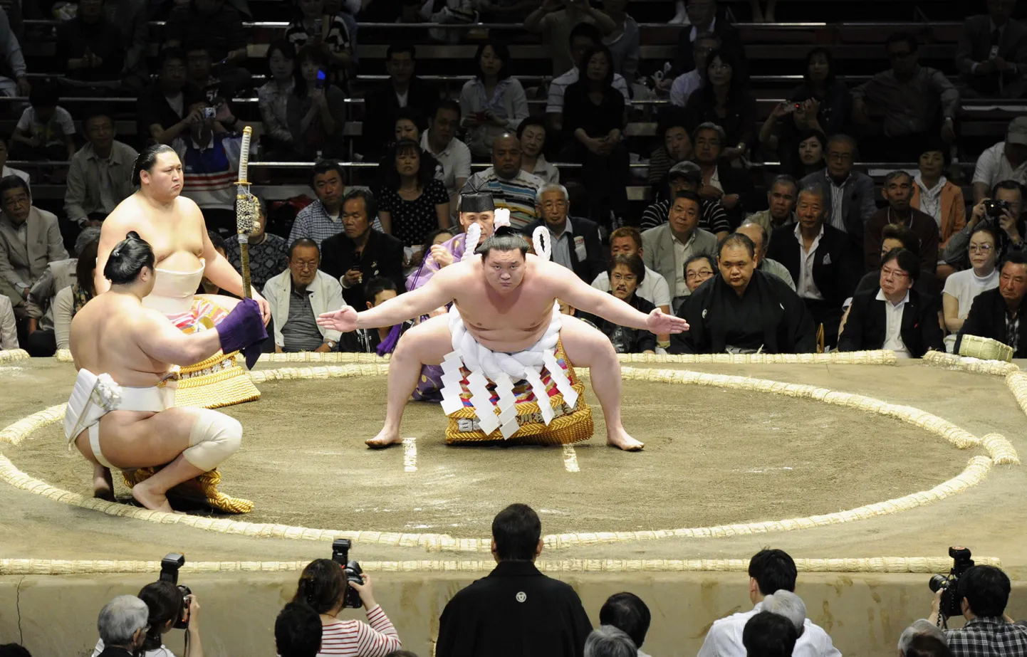 Yokozuna Hakuho.