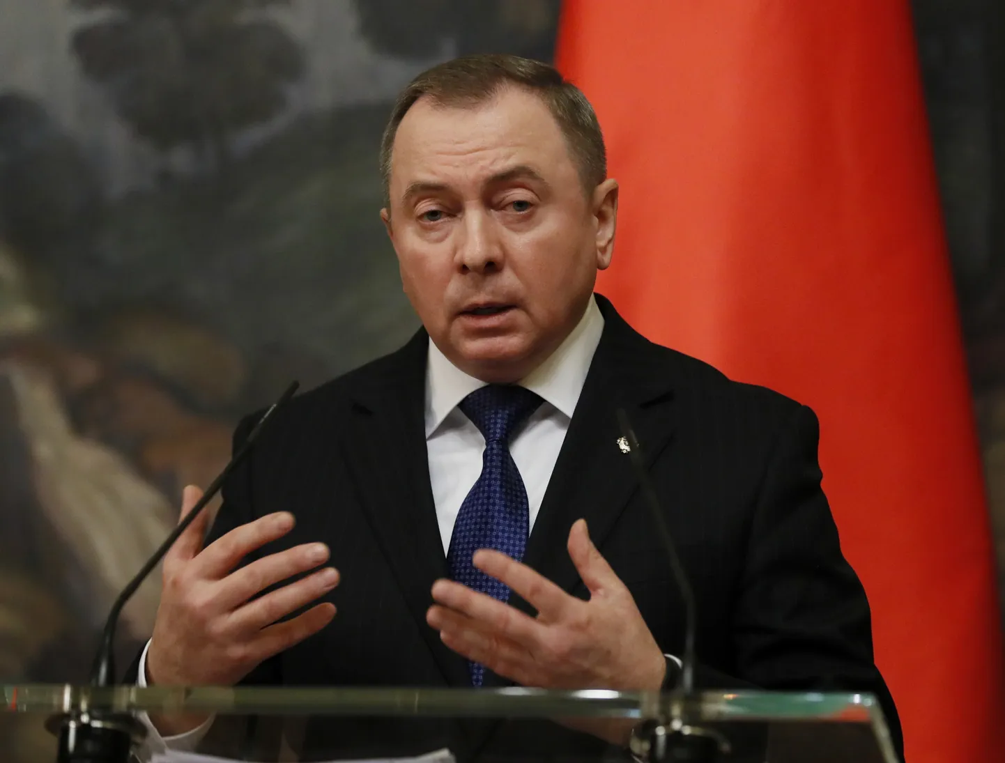 Baltkrievijas ārlietu ministrs Vladimirs Makejs