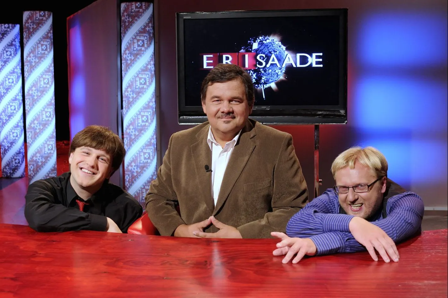 «Erisaate» juhid Anatoli Tafitšuk, Tarmo Leinatamm ja Contra