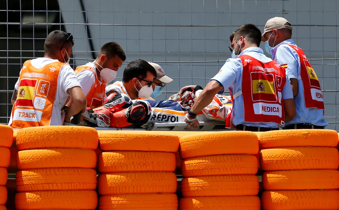 Marc Marquez 2020. aastal Jerezi MotoGP etapil.