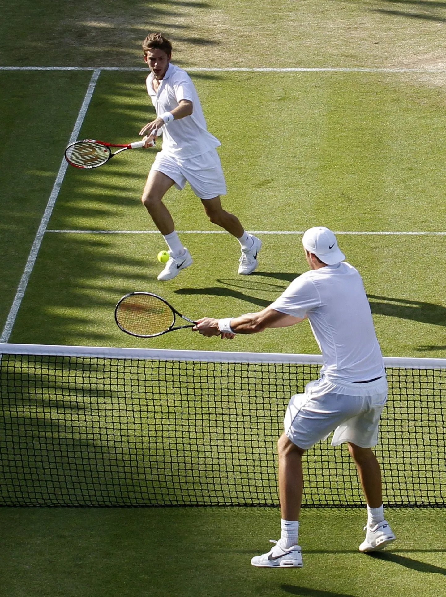 Rekordimehed - John Isner (alumine) ja Nicolas Mahut