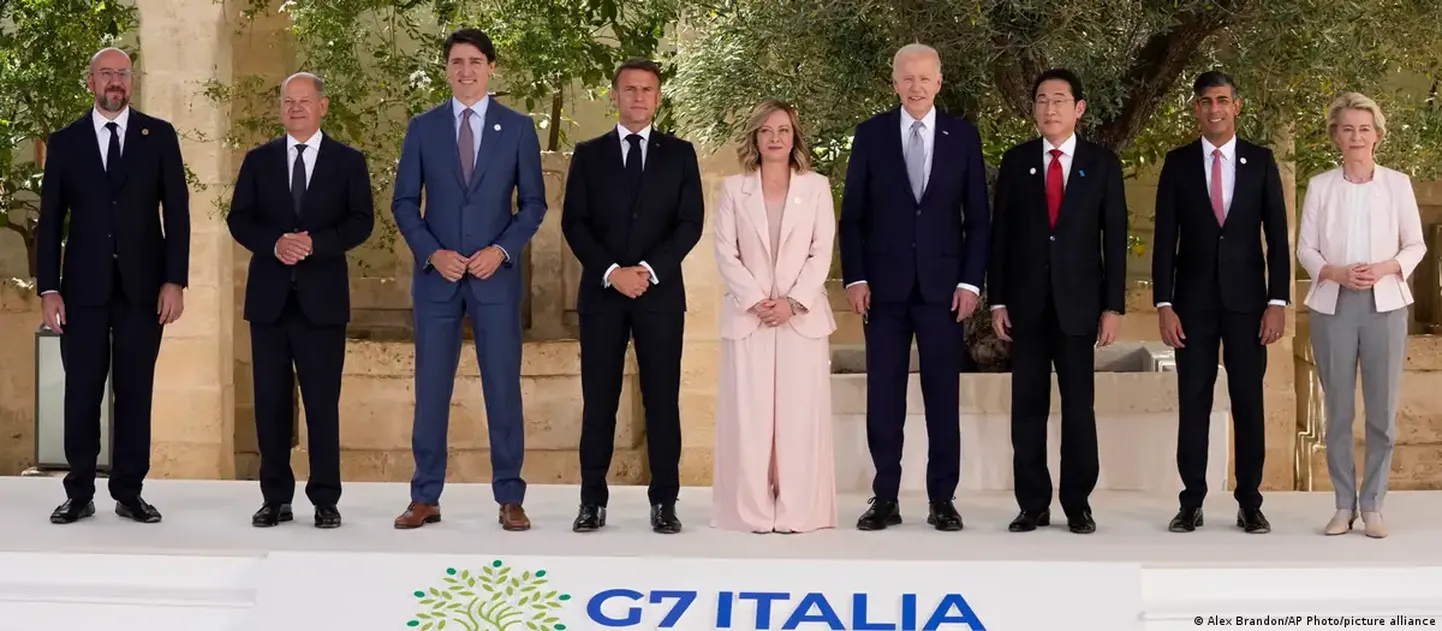 Саммит лидеров G7 на юге Италии