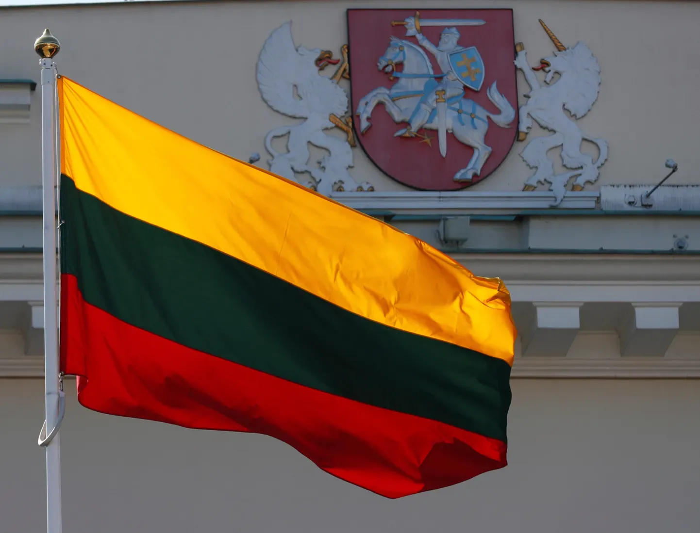 Флаг Литвы.