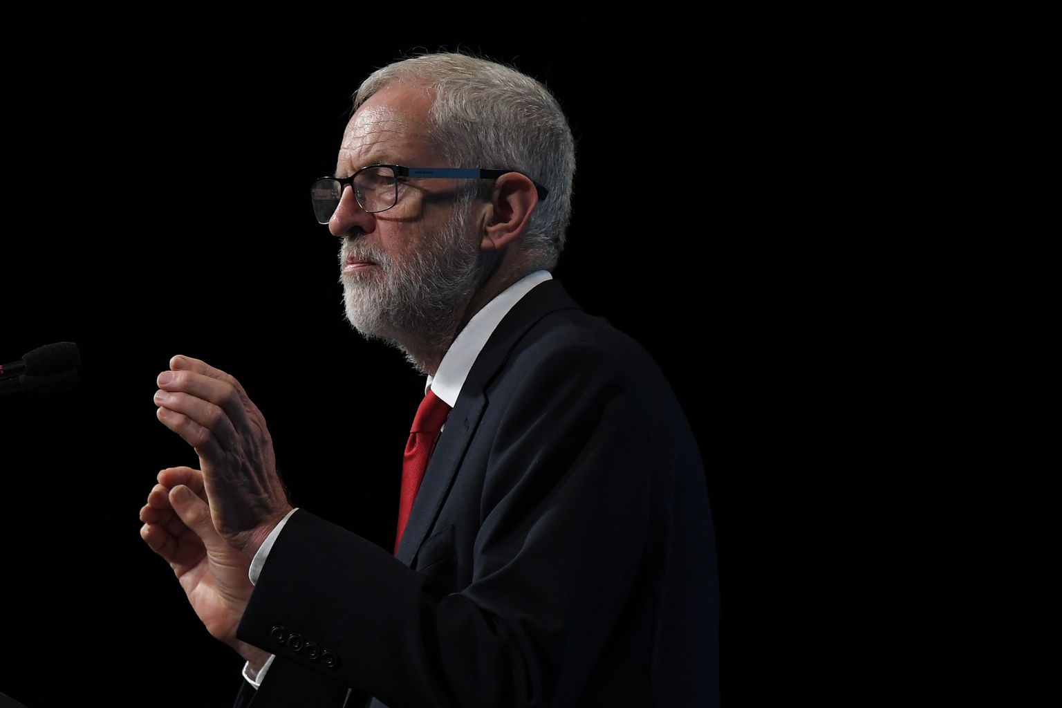 Briti suurima opositsioonierakonna Tööpartei liider Jeremy Corbyn.