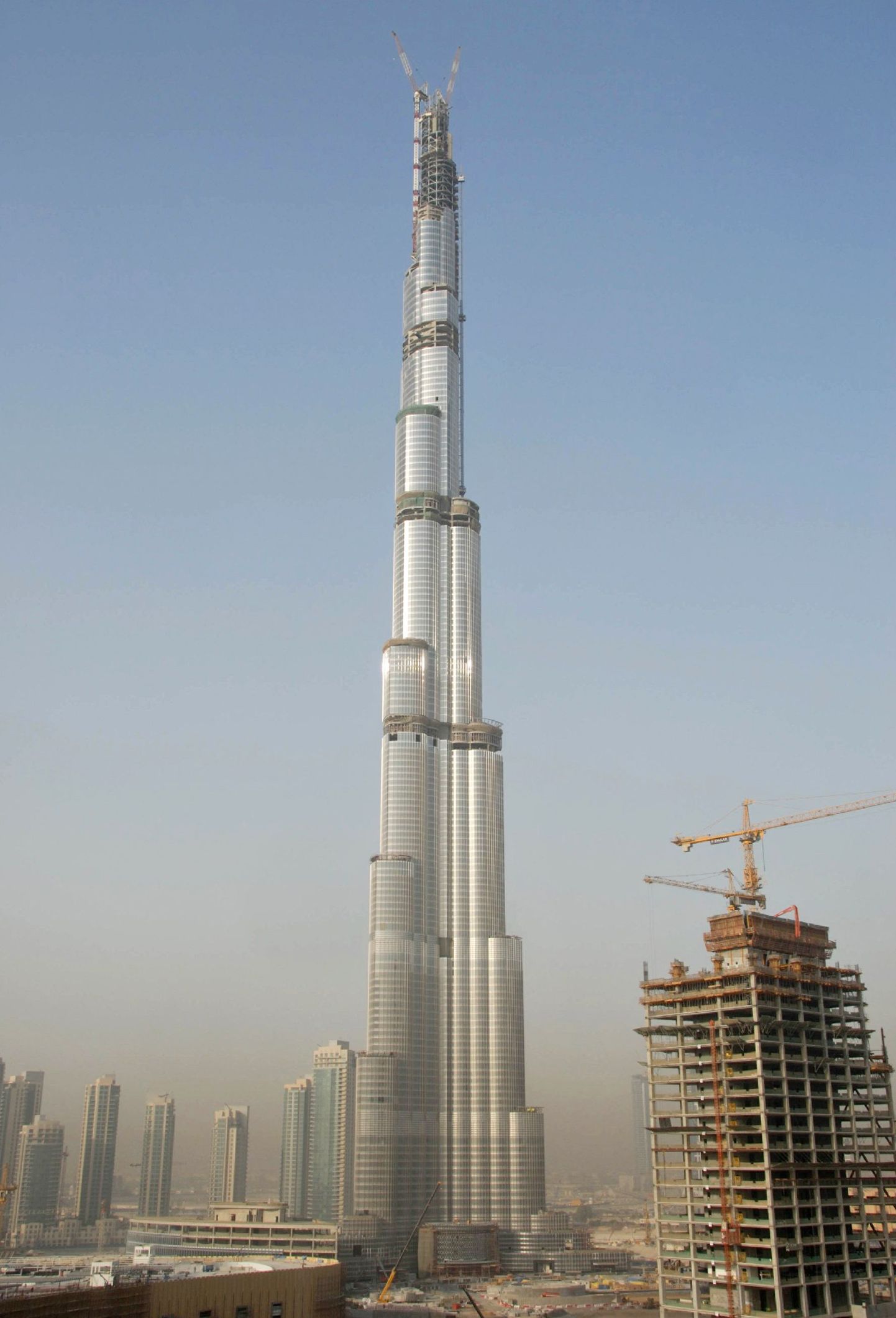 Araabia Ühendemiraatidesse rajatav Burj Dubai(Dubai torn)