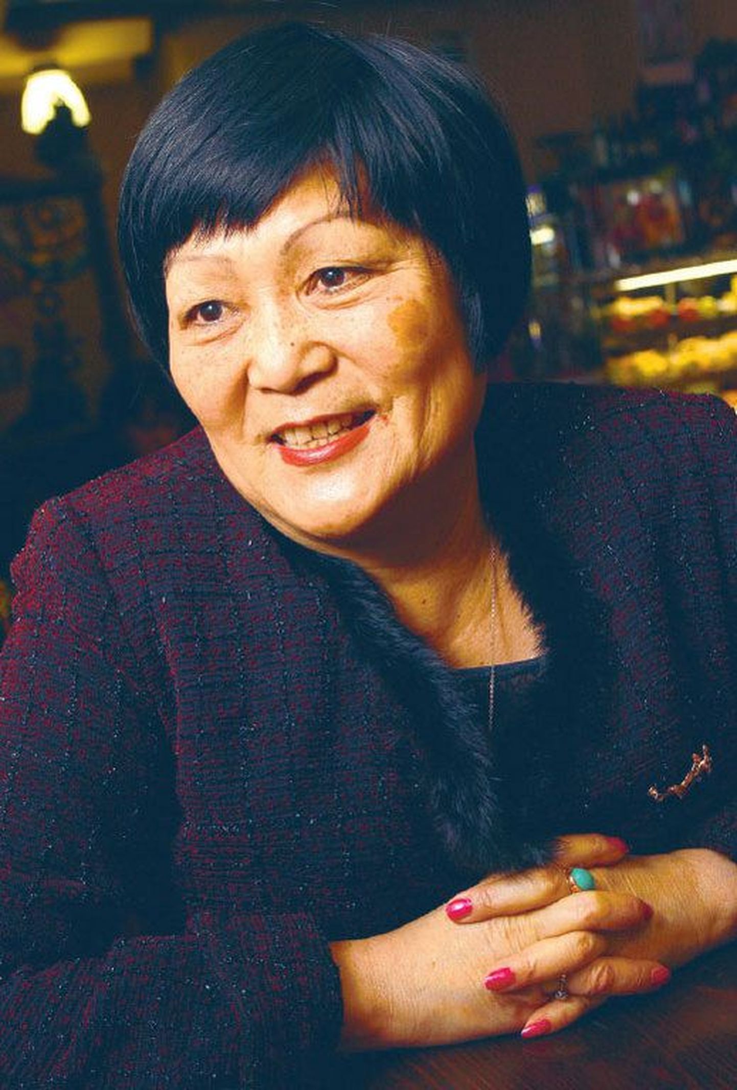 Руководитель Союза национально-культурных обществ "Лира" Лидия Кылварт (1942-2014).