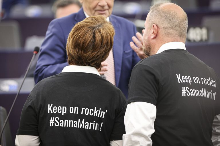 Sanna Marin leidis Euroopa Parlamendis suurt tuge