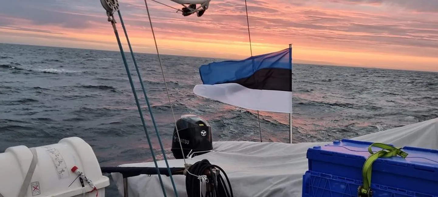 Hommik Põhjamerel Norra rannikust loodes