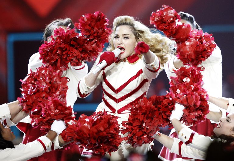 Madonna Los Angeleses esinemas, 2012.