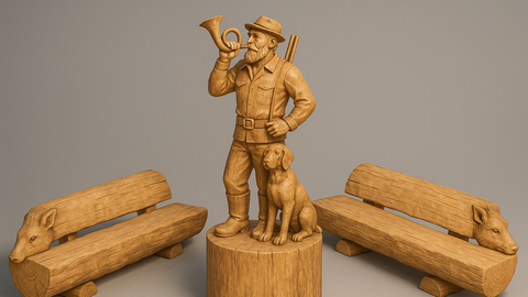 Jahimeeste traditsiooni jäädvustav pink avatakse Toila-Oru pargis