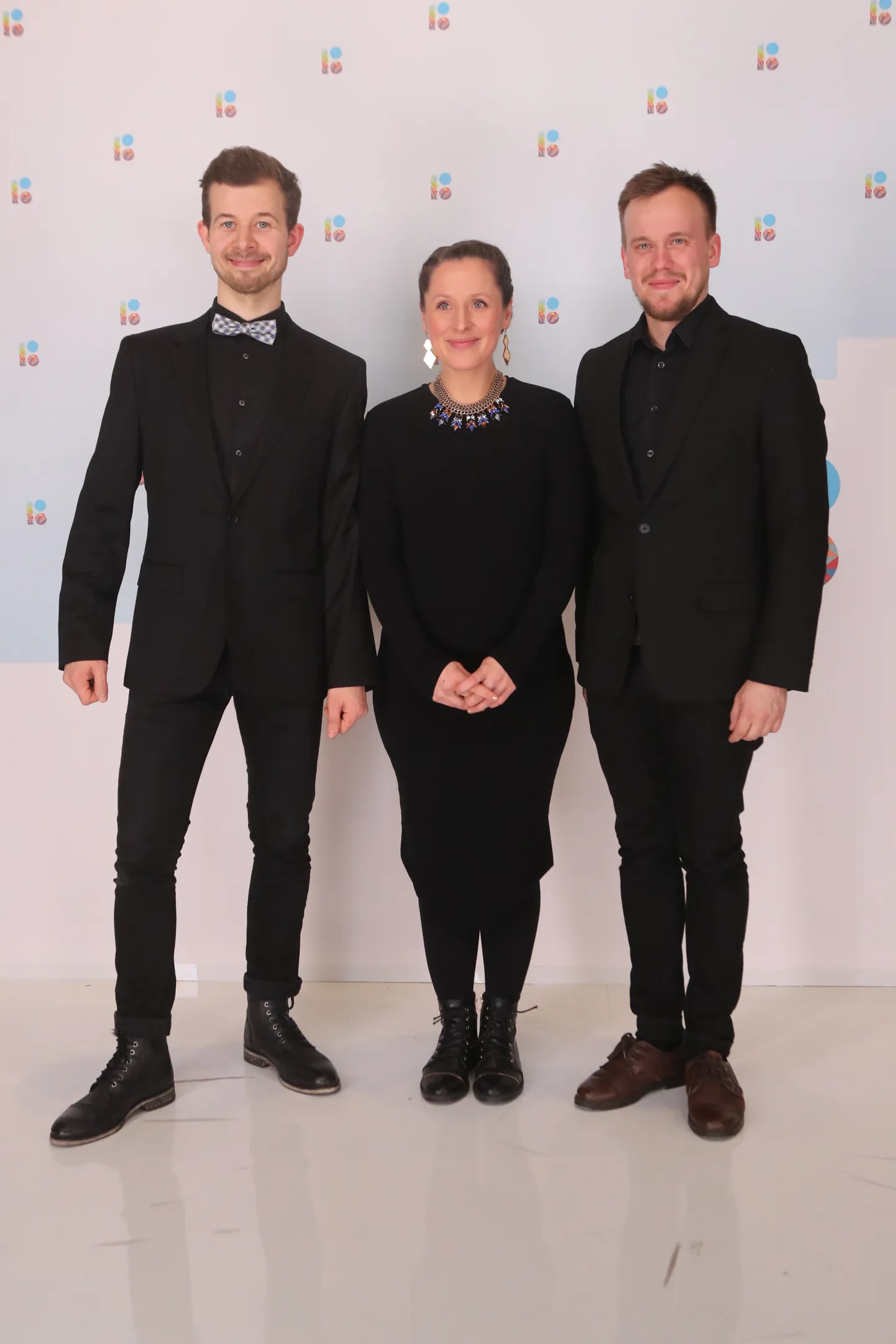 Ansambel Trad.Attack! liikmed Jalmar Vabarna, Sandra Vabarna ja Tõnu Tubli.