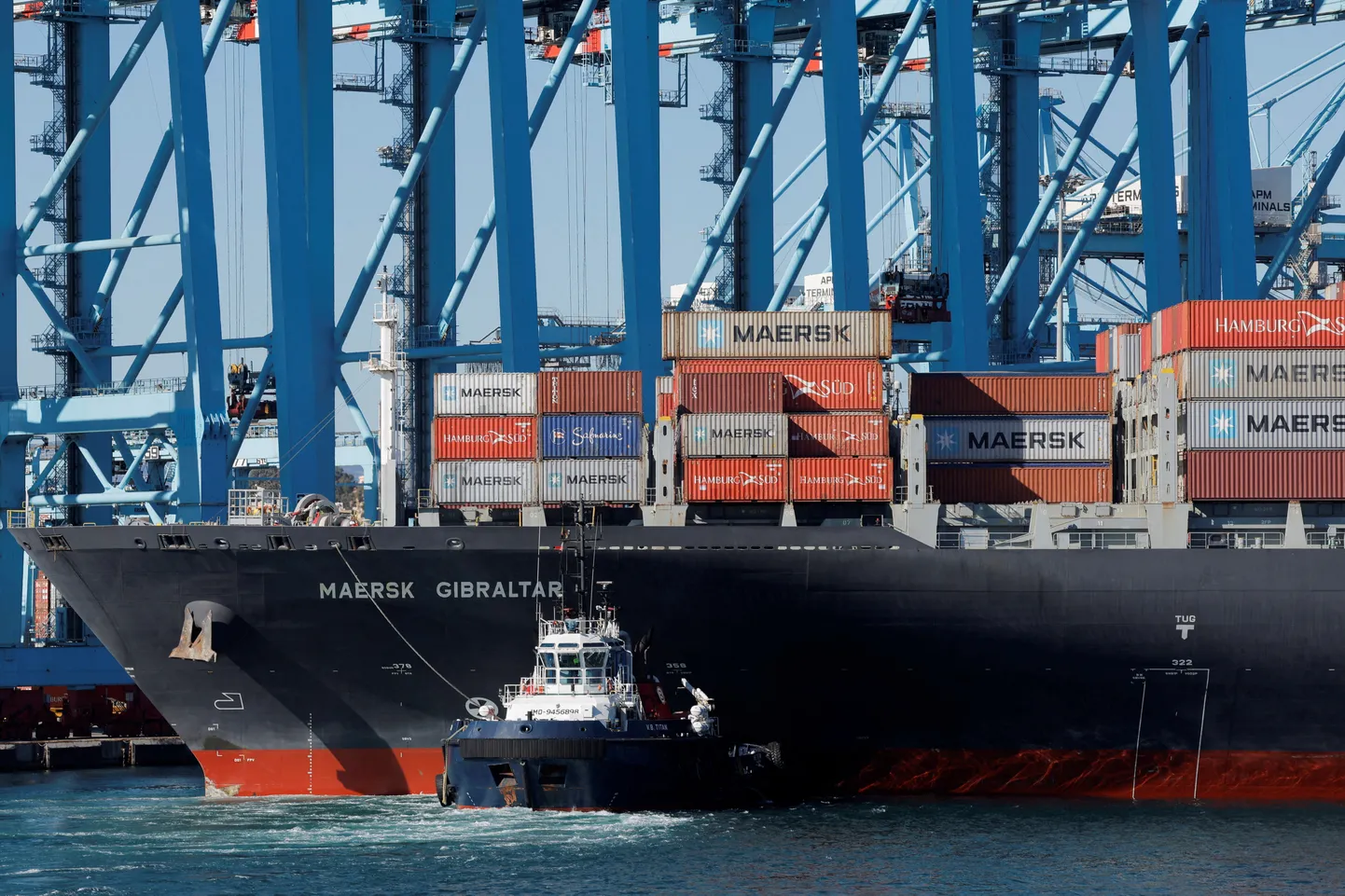 Konteinerlaev Maersk Gibraltar.