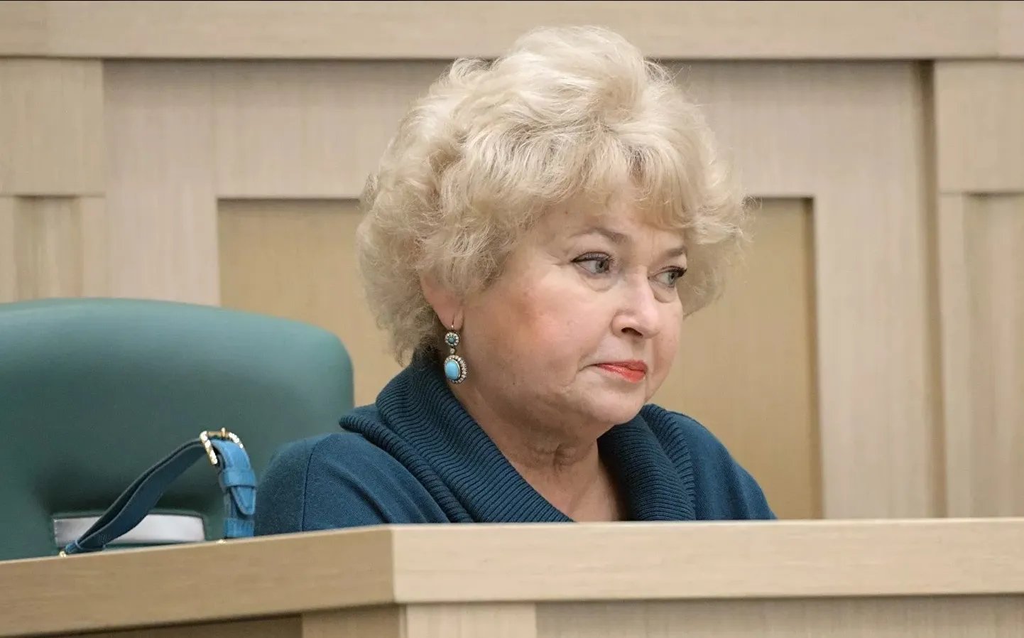 Член Совета Федерации Федерального Собрания Российской Федерации Людмила Нарусова.