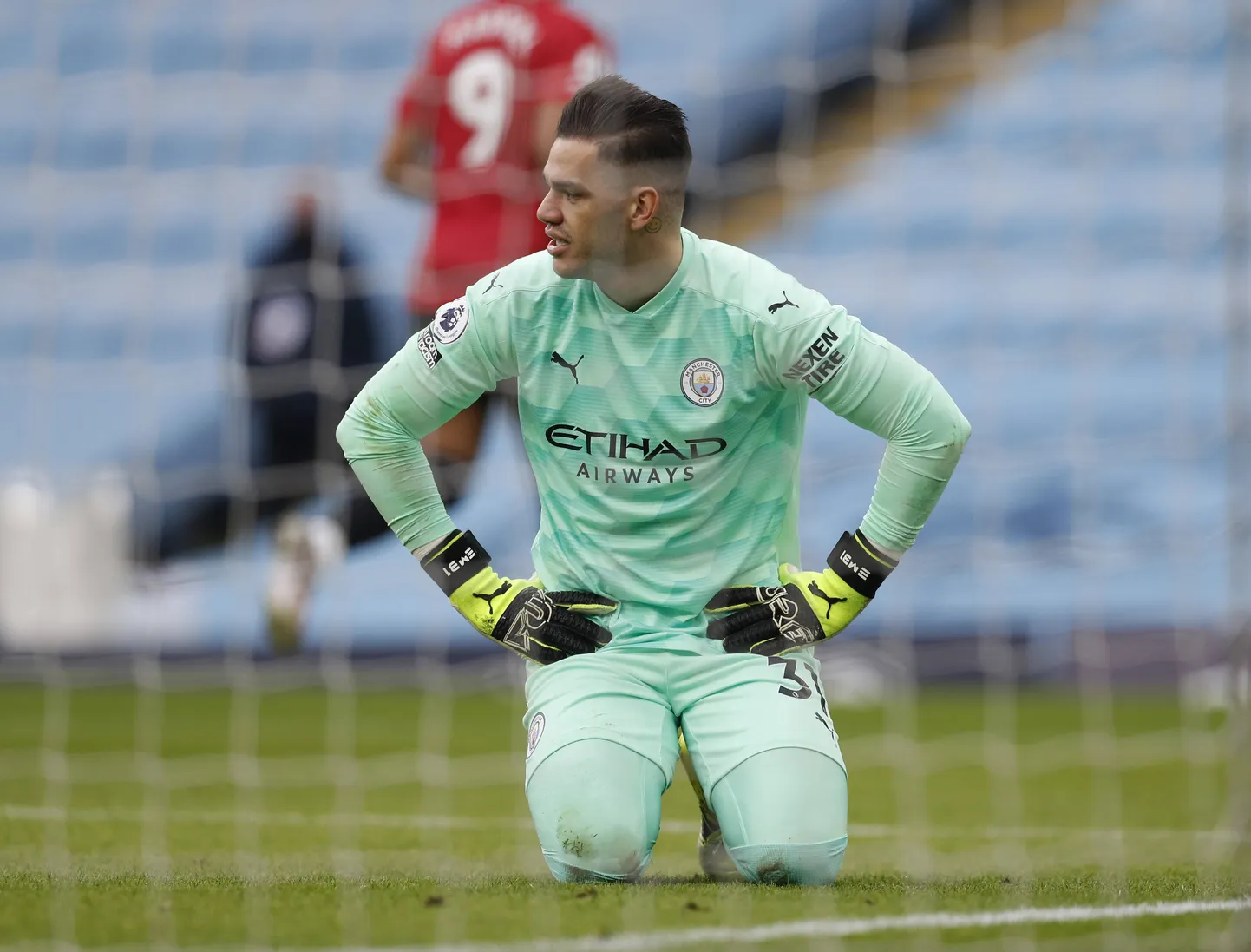 Manchester City väravavaht Ederson.
