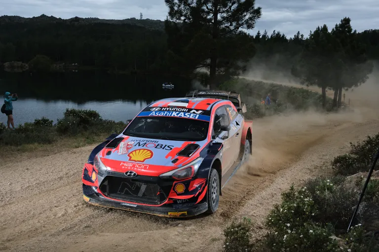Ott Tänak Sardiinia MM-rallil.