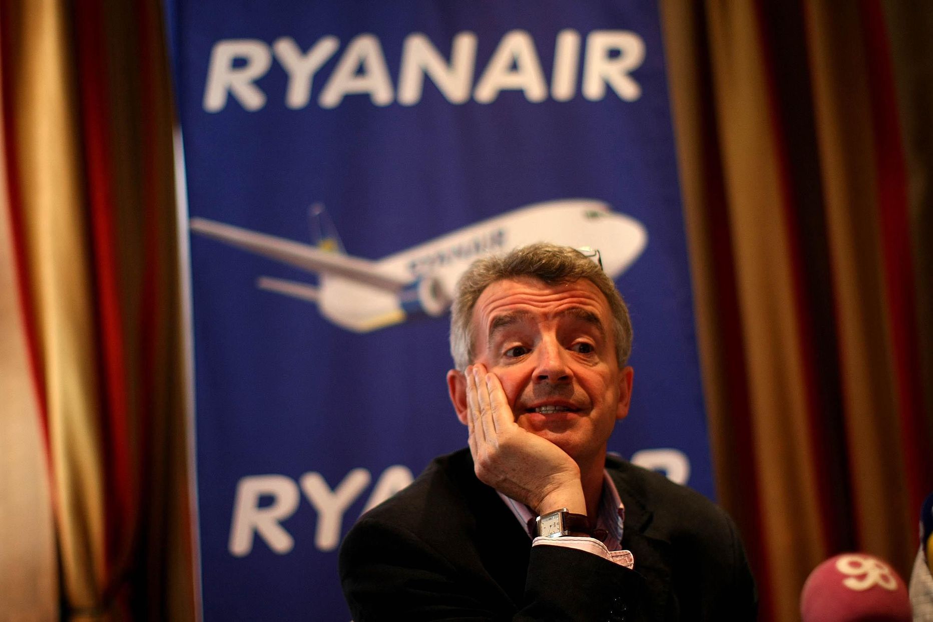 Iiri odavlennufirma Ryanair juhatuse esimees Michael O’Leary.