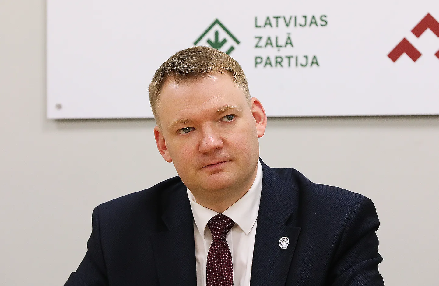Спикер Сейма Эдвард Смилтенс