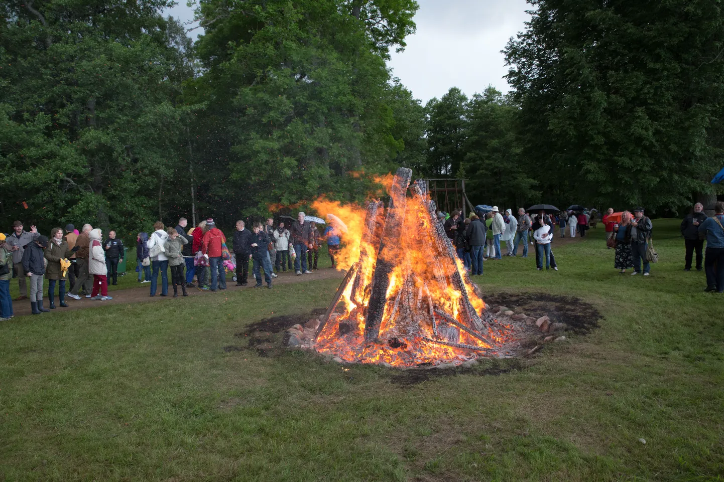 Jaanipäev Eesti Vabaõhumuuseumis.