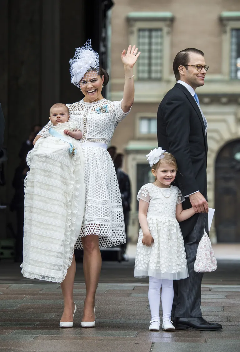 Rootsi kroonprintsess Victoria, prints Daniel, printsess Estelle ja prints Oscar