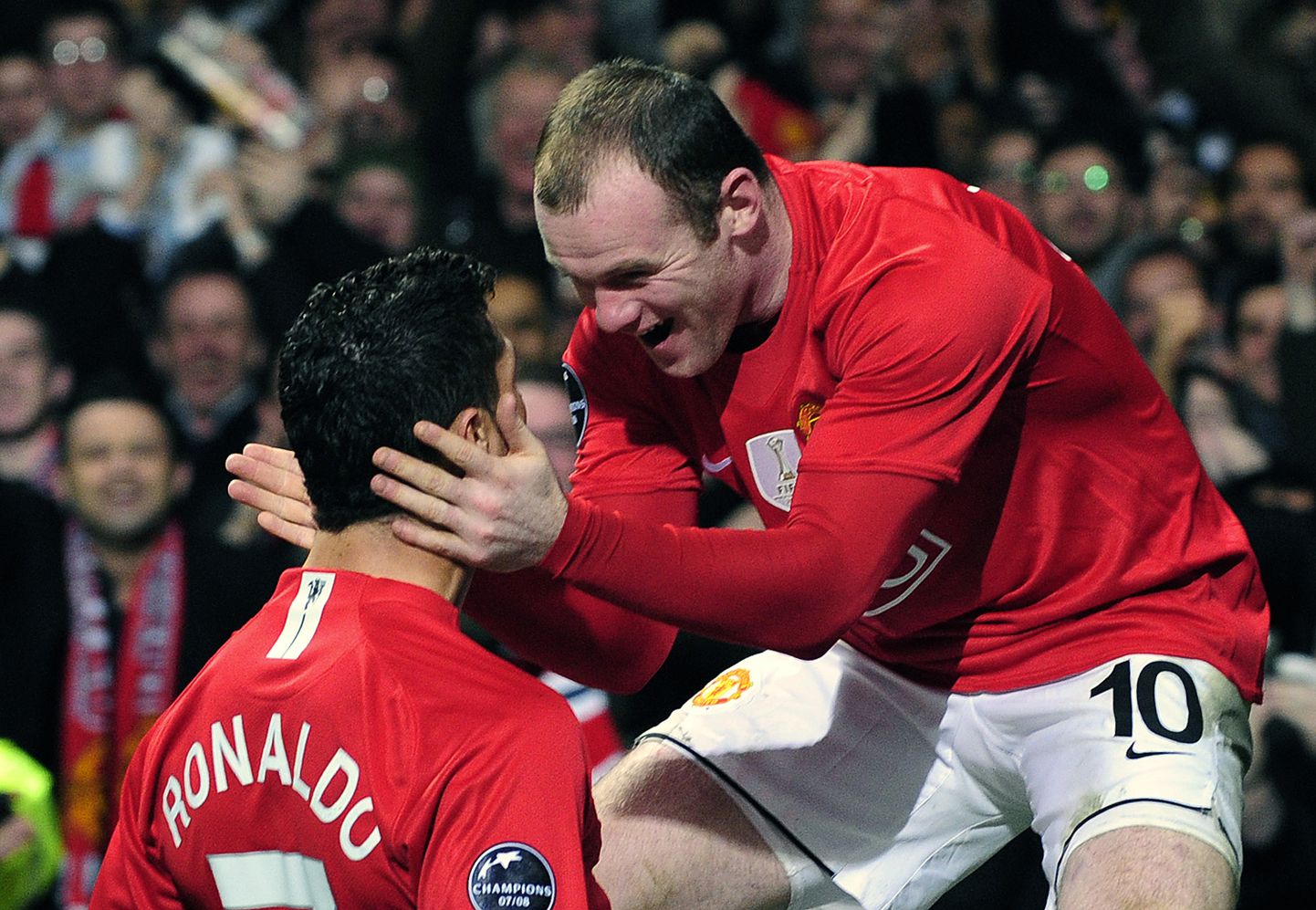 Cristiano Ronaldo ja Wayne Rooney
