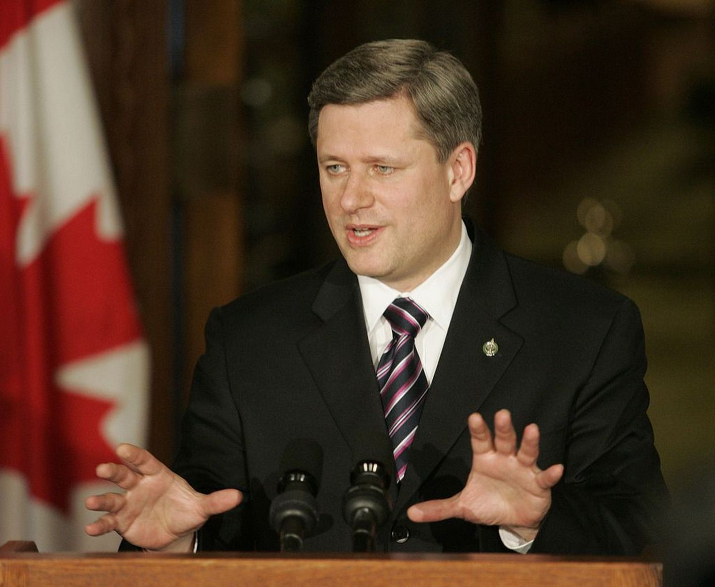 Kanada konservatiivist peaminister Stephen Harper.