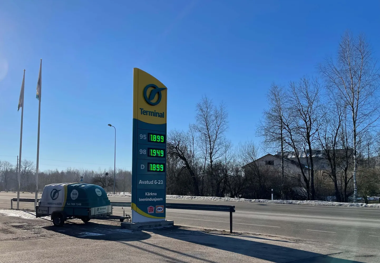 Terminal Oili hinnapost.