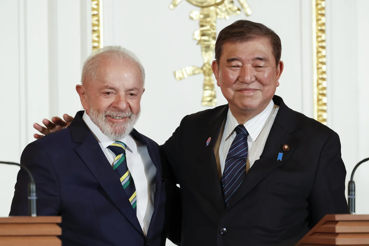 Jaapani peaminister Shigeru Ishiba võõrustas sel nädalal Brasiilia presidenti Luiz Inácio Lula da Silvat, kes lubas samuti anda vastuse USA vabariiklasest riigipea Donald Trumpi kehtestatavatele importtollidele.