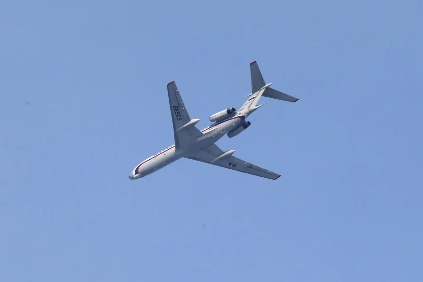 Venemaa sõjaväe lennuk Tupolev 154.