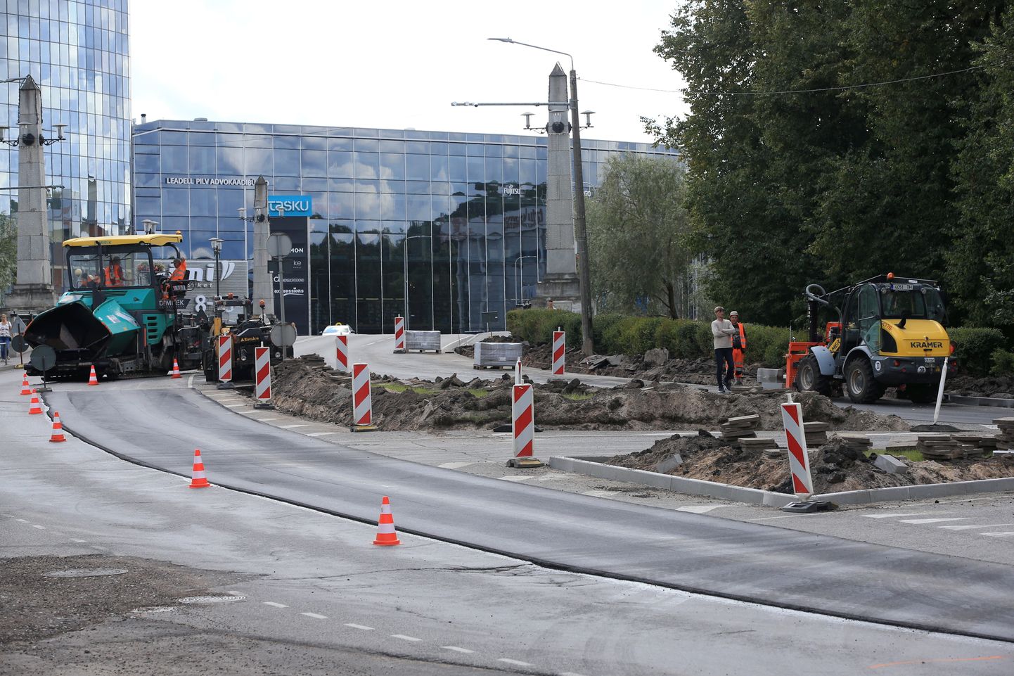 Narva maantee teetööd on jõudnud lõpusirgele.