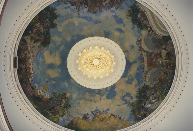 Estonia teatri laemaal.