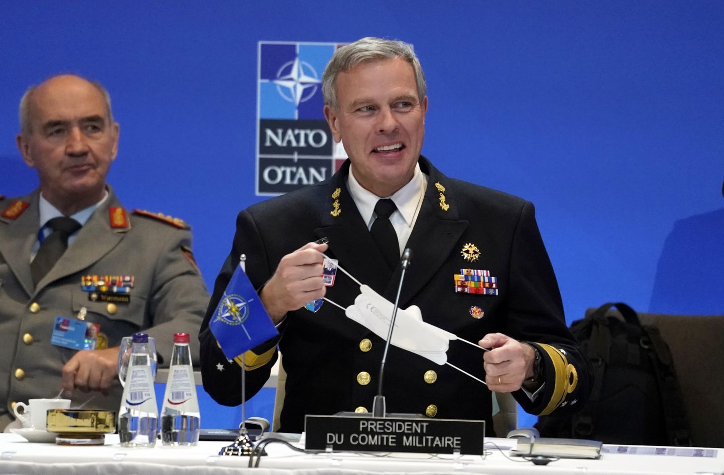 NATO sõjalise komitee esimees Rob Bauer.