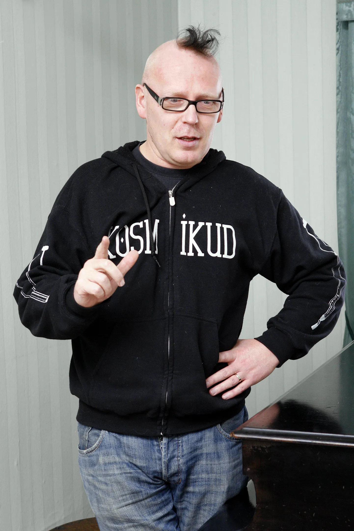 Kosmikute bassimees Raivo Rätte ehk Kõmmari.