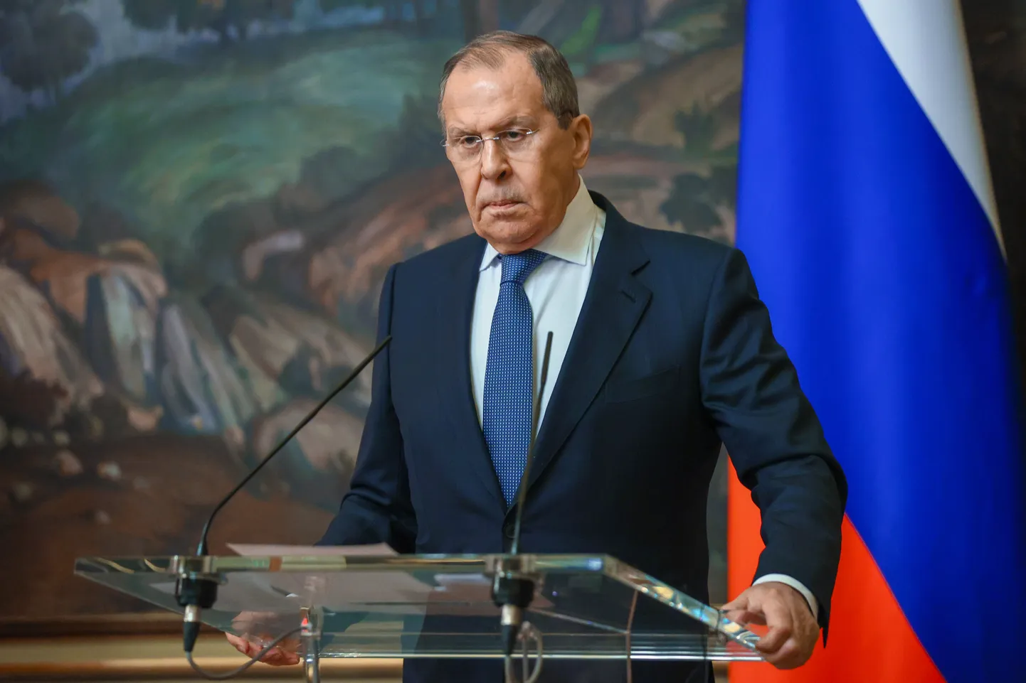 Vene välisminister Sergei Lavrov.