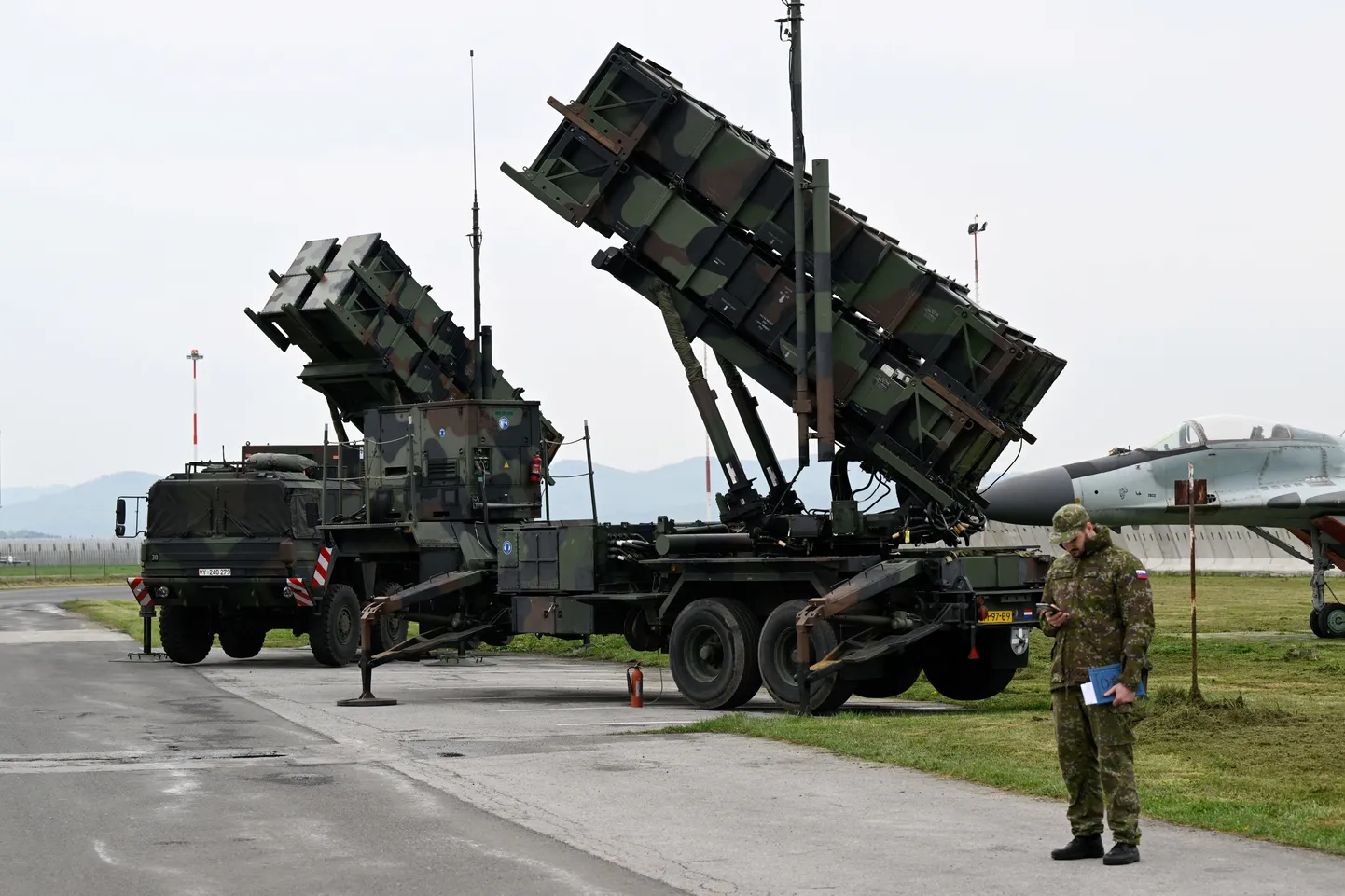 Õhutõrjesüsteemid Patriot Slovakkias Sliaci lennujaamas