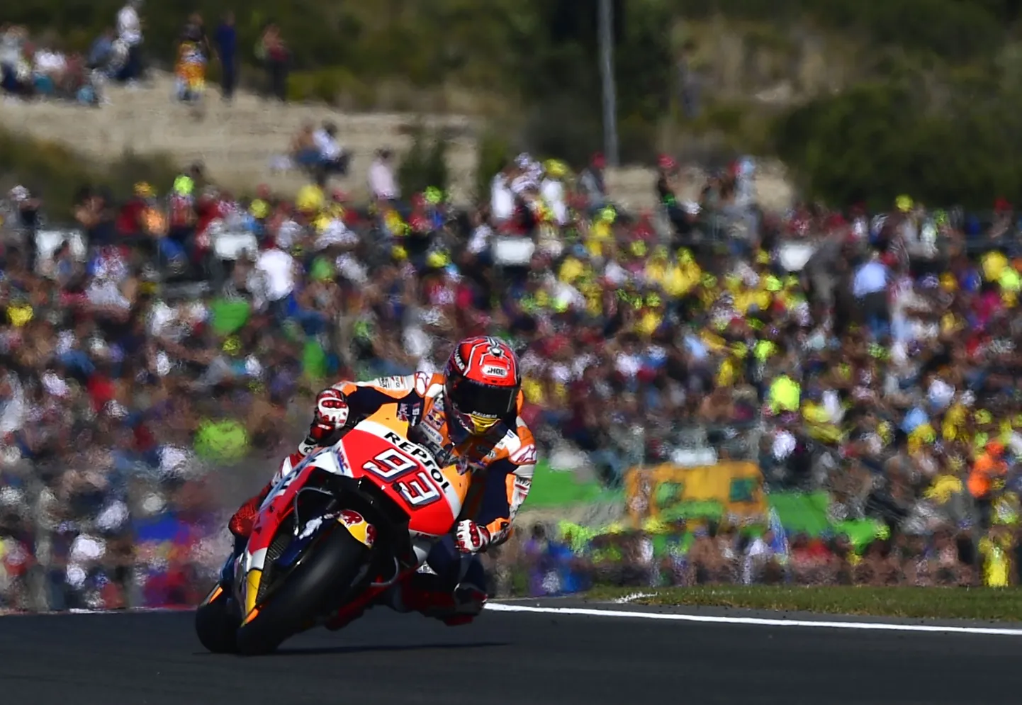 Marc Marquez liigub kindlalt oma neljanda MM-tiitli suunas.