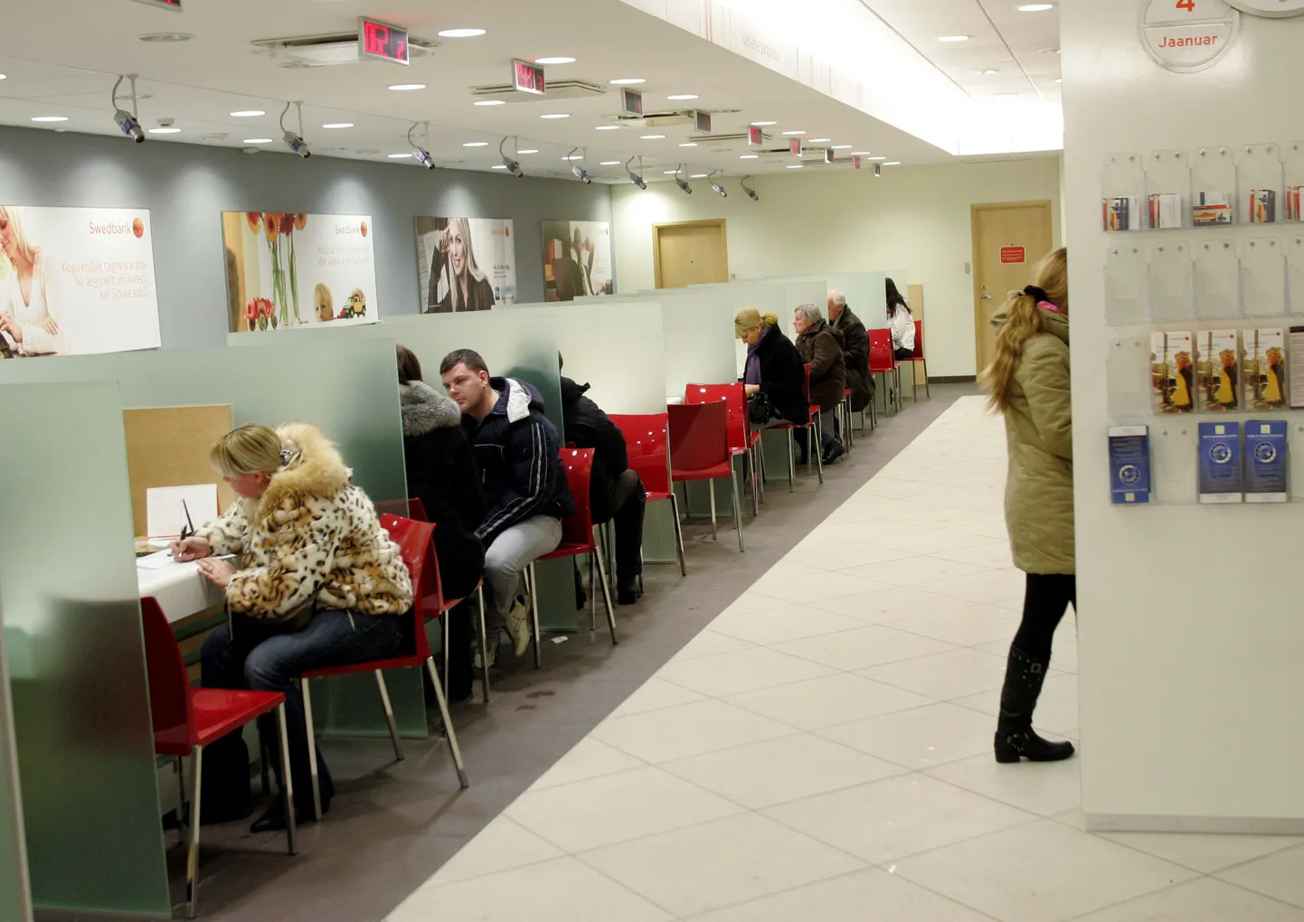 Swedbanki Rävala kontor.