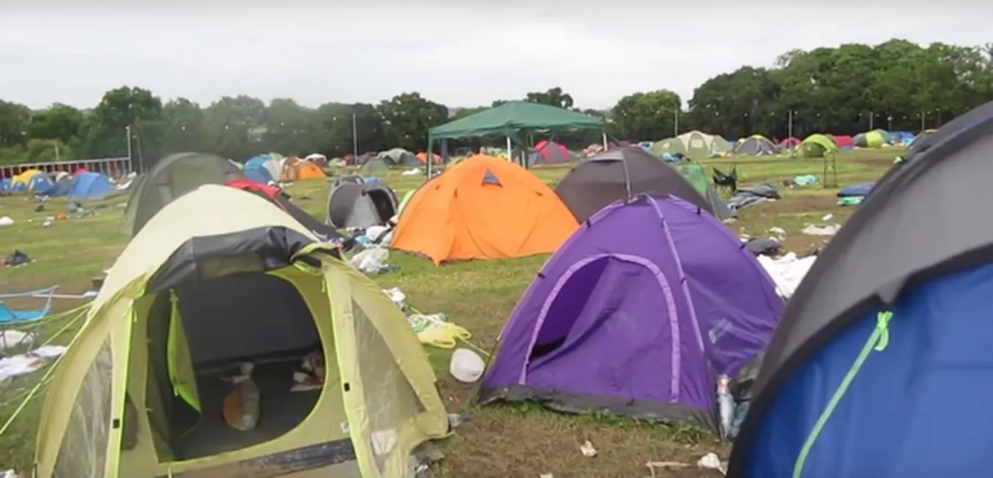 Glastonbury muusikafestivali rõvedad tagajärjed