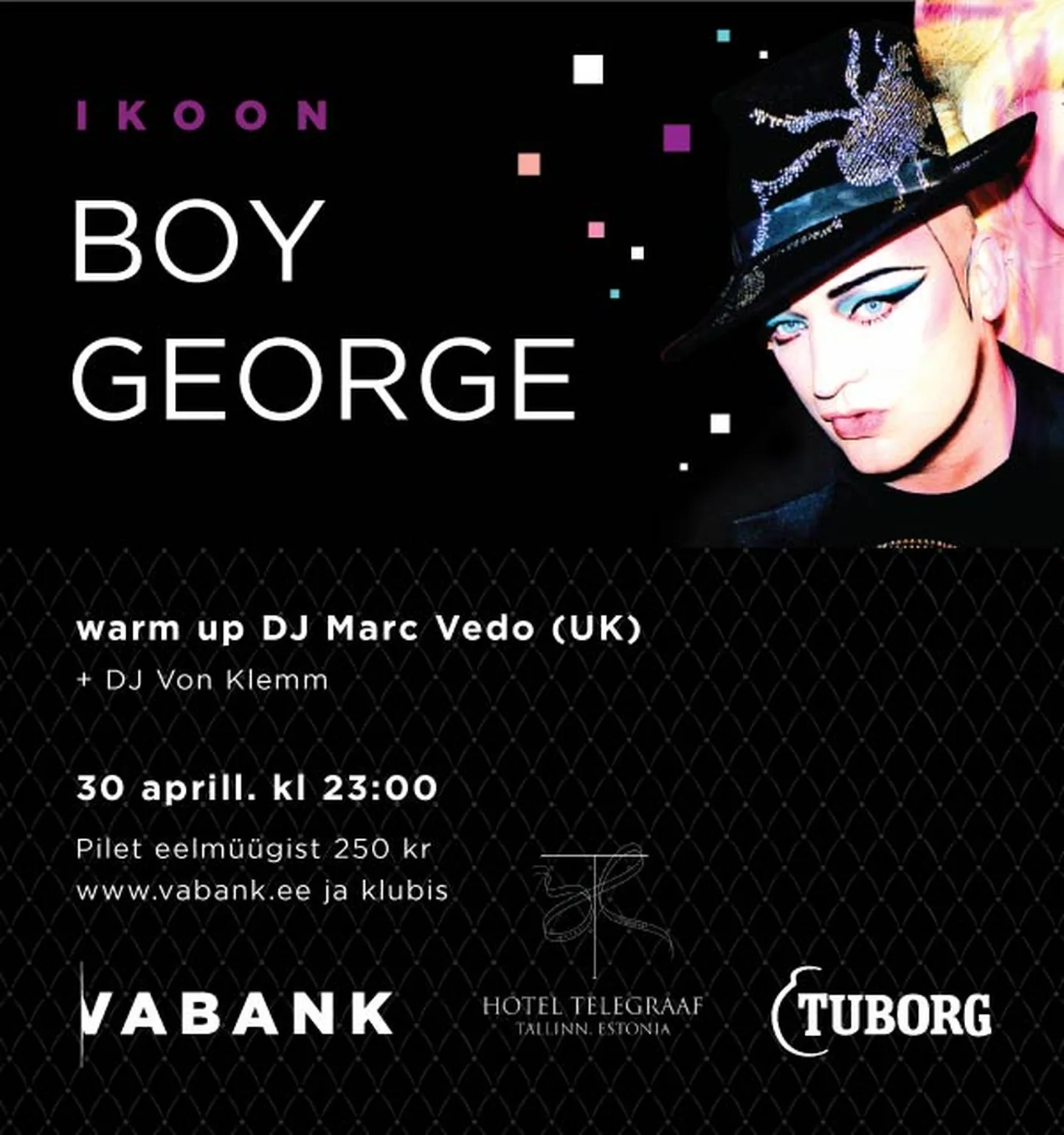 Boy George tuleb Eestisse!