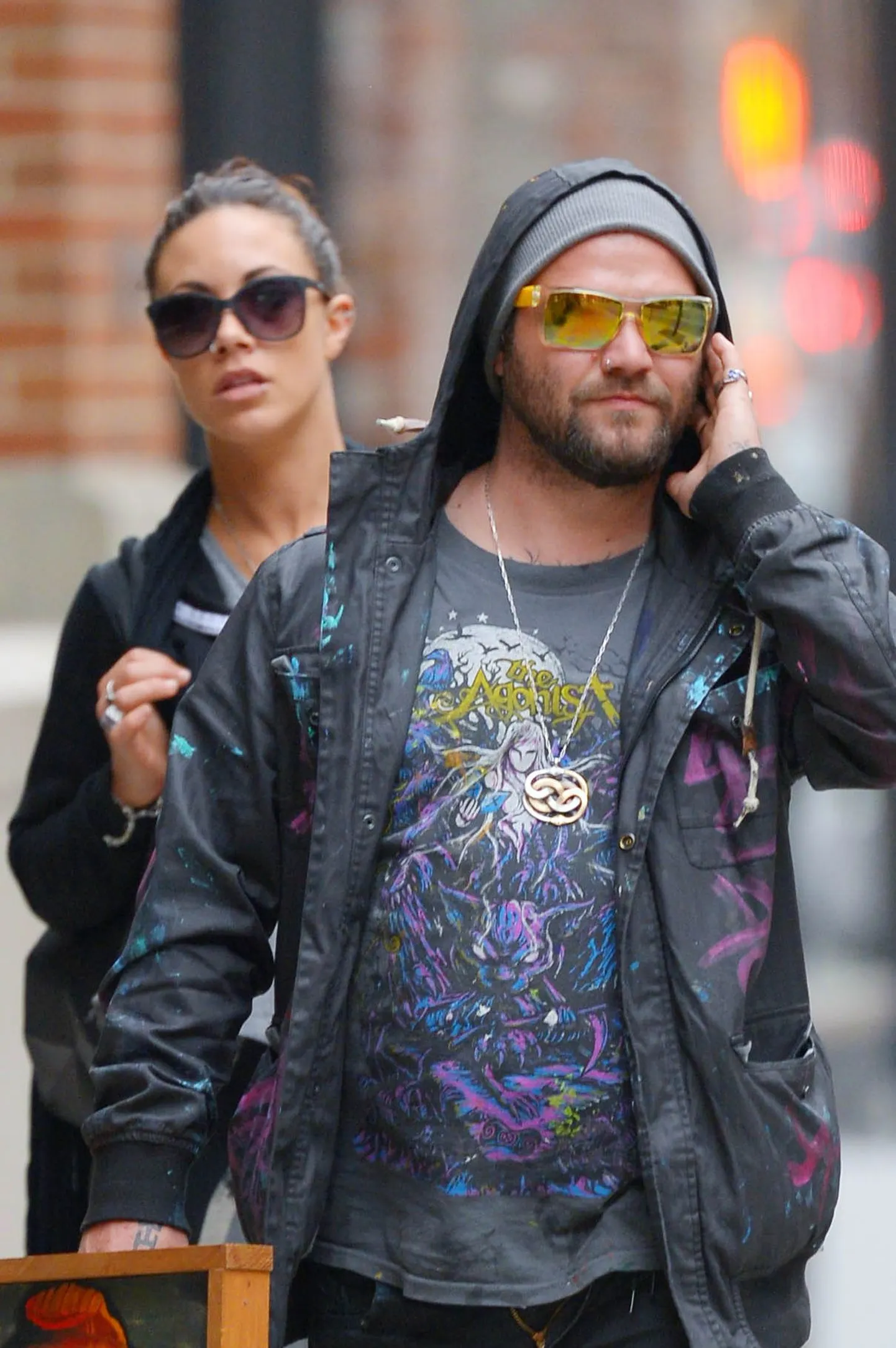 Bam Margera ja tema abikaasa Nicole
