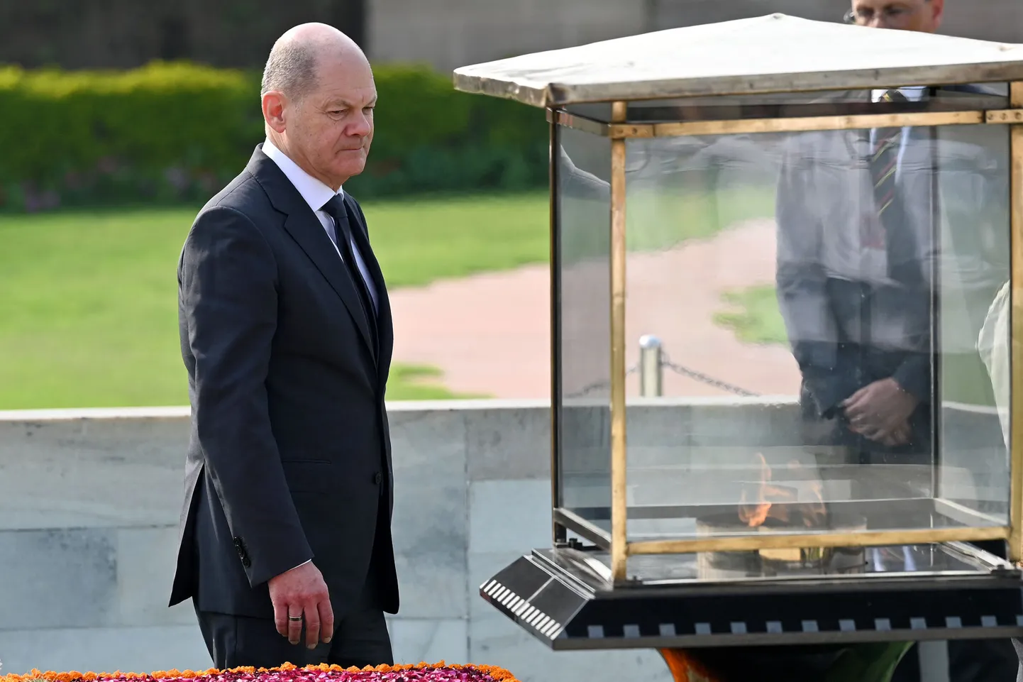 Saksamaa kantsler Olaf Scholz visiidil Indias.