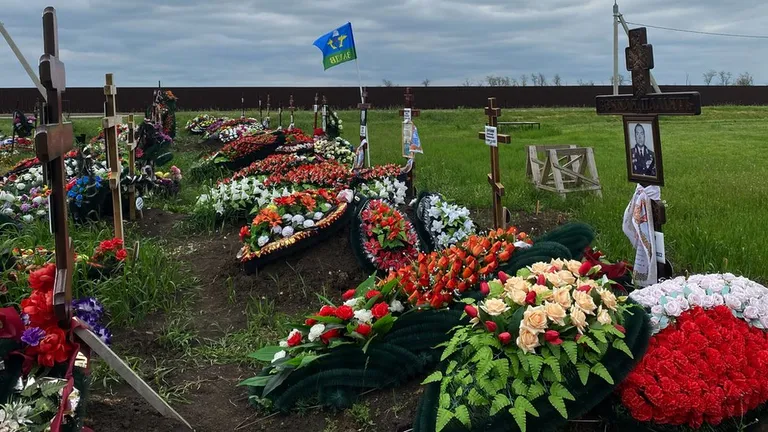 На кладбище Краснодара отвели отдельный участок для захоронения военнослужащих