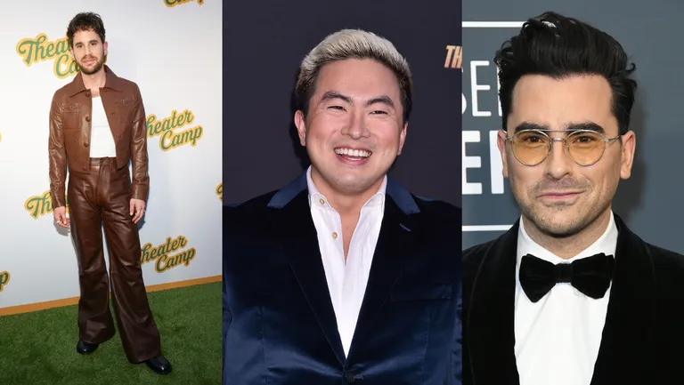 Ben Platt, Bowen Yang and Dan Levy.