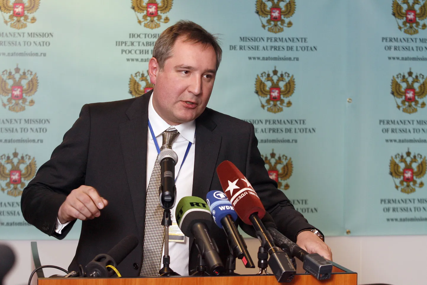 Kremli alaline esindaja NATO juures Dmitri Rogozin.