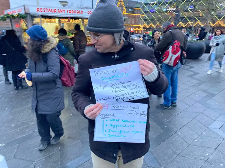 Protestid Kopenhaagenis.