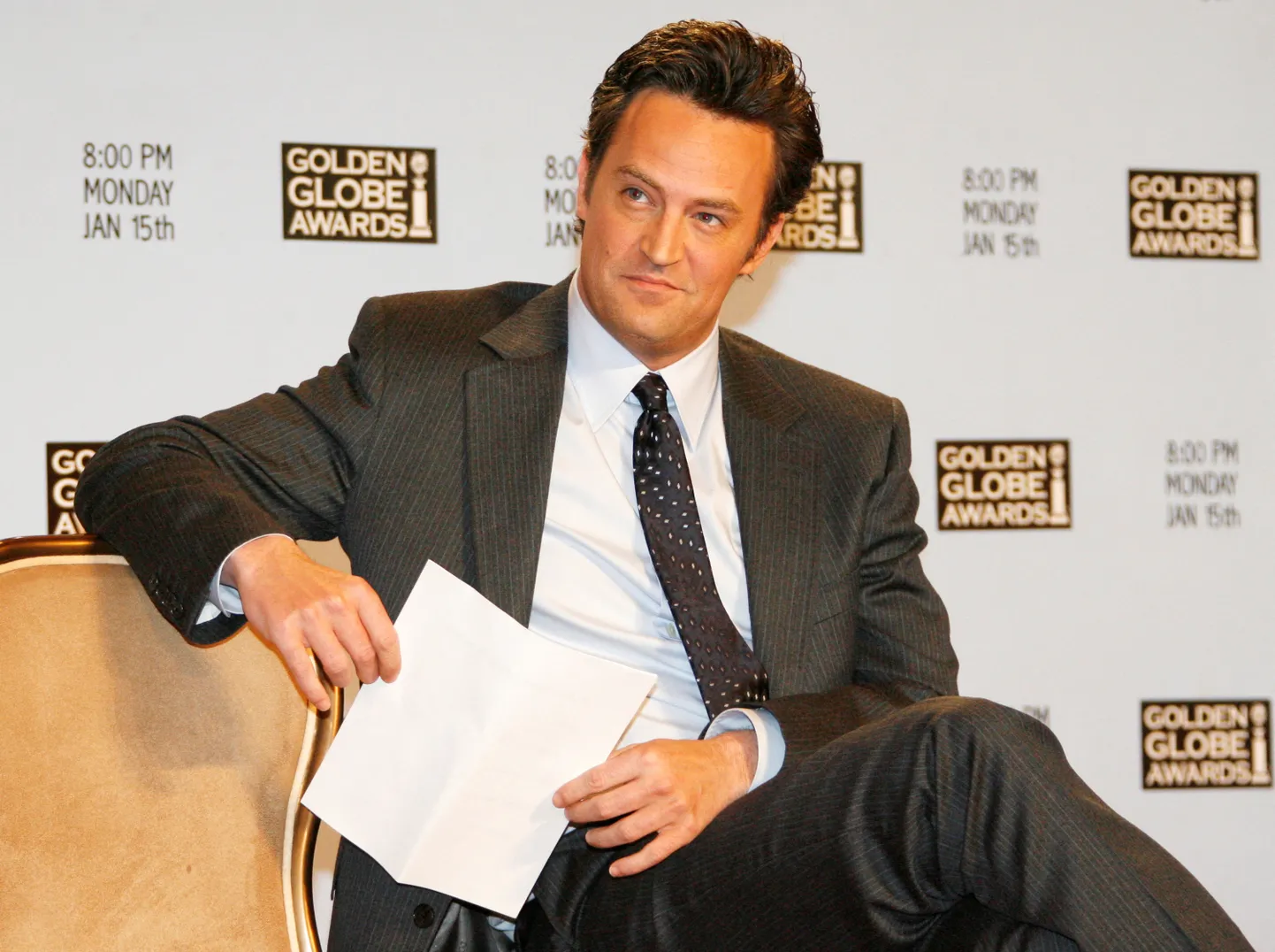 Näitleja Matthew Perry suri 28. oktoobril 2023. aastal.