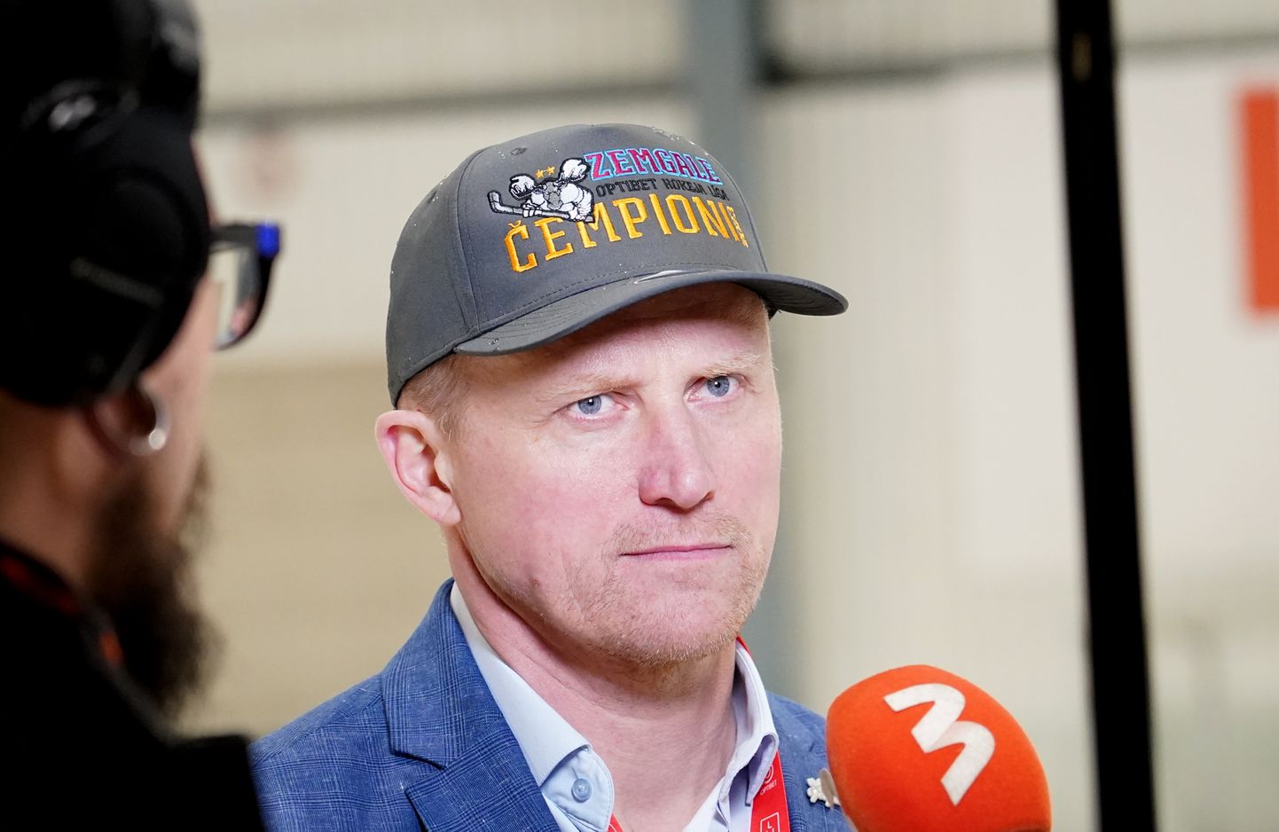 Hokeja komandas "Zemgale/LLU" galvenais treneris Artis Ābols