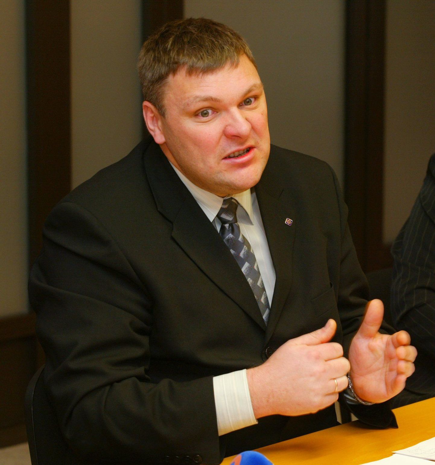 Siseministriks tõusev IRLi liige Marko Pomerants.