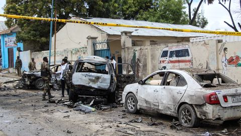 Somaalia presidendipalee lähedal hukkus pommirünnakus kaheksa inimest