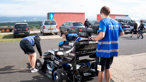 Estonian student racing team faces uphill battle at Czech competition