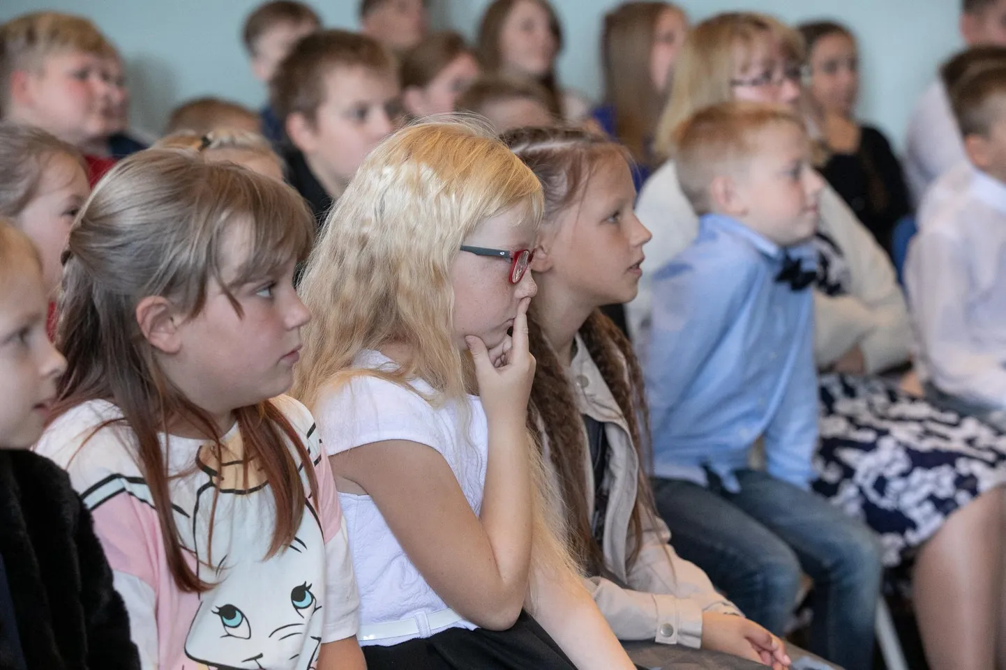 Lasila põhikooli avaaktus eelmise aasta 1. septembril.